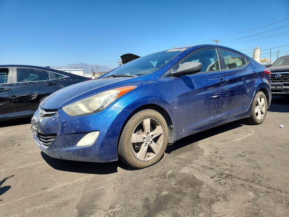 2013 Hyundai Elantra მანქანა იყიდება აუქციონზე, vin: KMHDH4AEXDU793040, აუქციონის ნომერი: 60715606