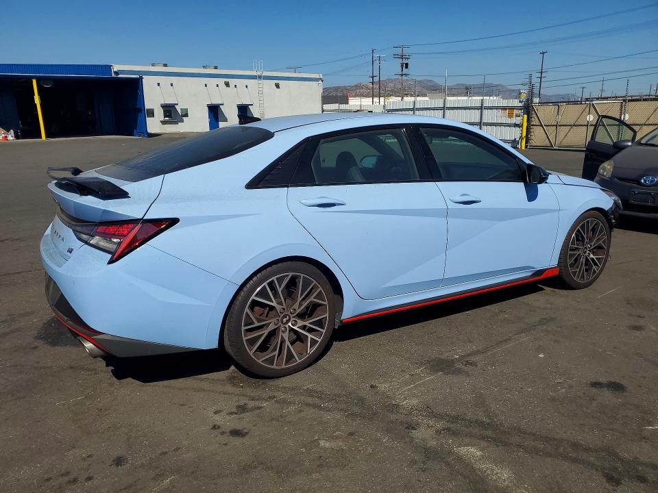 Продаж на аукціоні авто 2022 Hyundai Elantra N, vin: KMHLW4AK9NU007799, номер лоту: 63180226