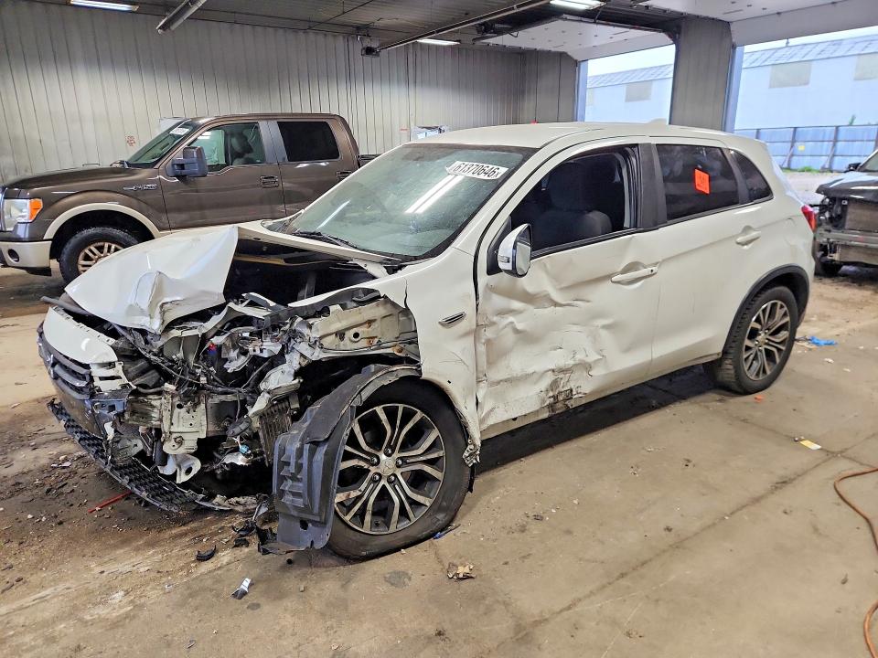2019 Mitsubishi Outlander Sport მანქანა იყიდება აუქციონზე, vin: JA4AR3AU0KU011325, აუქციონის ნომერი: 61370646