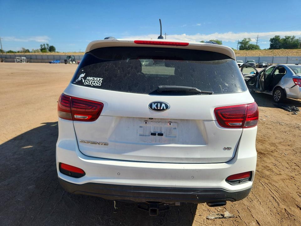 61143246 :رقم المزاد ، 5XYPGDA55KG584761 vin ، 2019 Kia Sorento مزاد بيع
