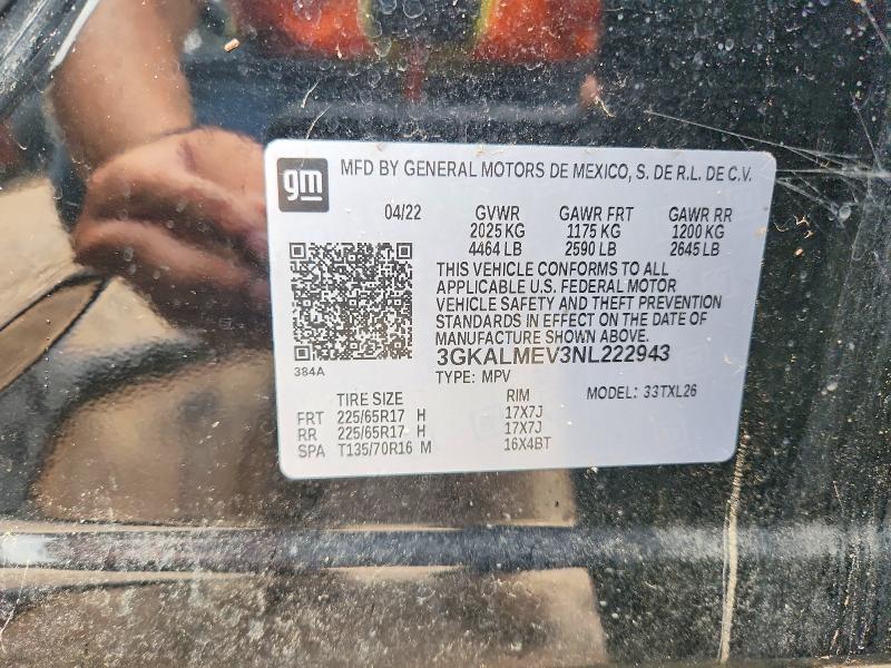 Продаж на аукціоні авто 2022 Gmc Terrain, vin: 3GKALMEV3NL222943, номер лоту: 60750396