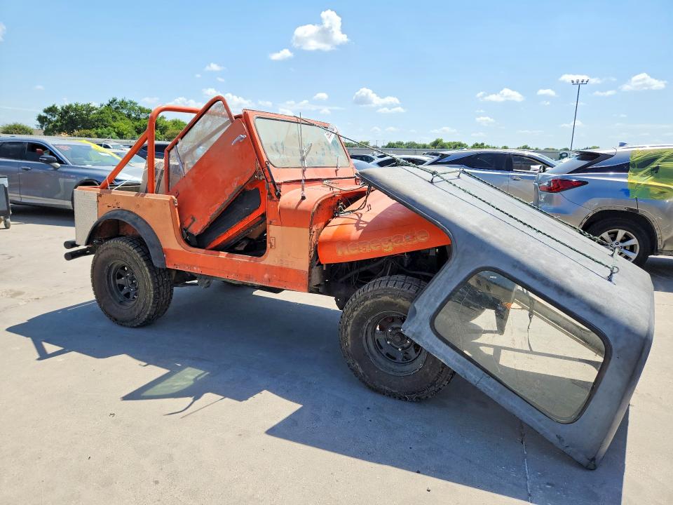 59264006 :رقم المزاد ، J8A93EA057950 vin ، 1977 Jeep Cj5 Cj6 Cj7 Unive مزاد بيع