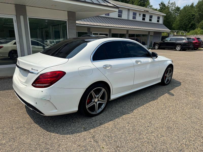 2015 Mercedes-benz C მანქანა იყიდება აუქციონზე, vin: 55SWF4KB9FU000313, აუქციონის ნომერი: 63349586