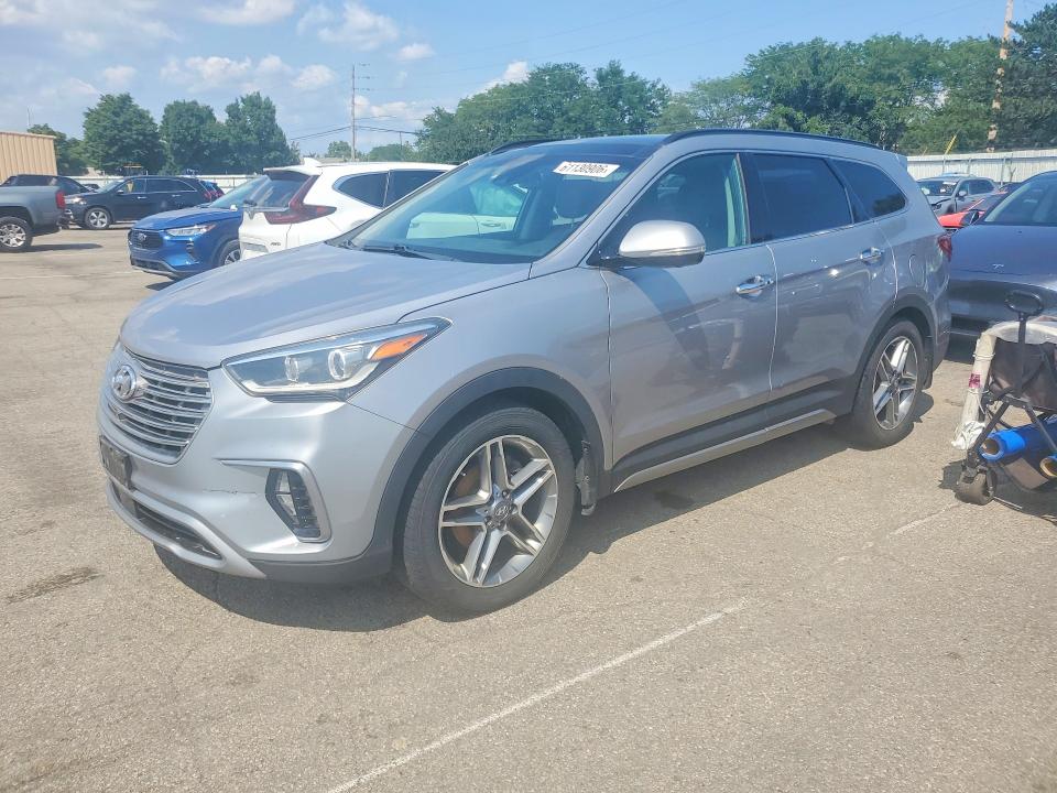 2017 Hyundai Santa Fe მანქანა იყიდება აუქციონზე, vin: KM8SRDHFXHU248464, აუქციონის ნომერი: 61130906