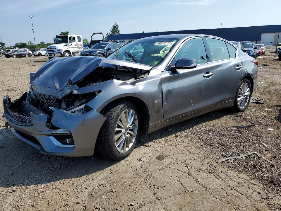 Продаж на аукціоні авто 2018 Infiniti Q50, vin: JN1EV7AR9JM442639, номер лоту: 60381106