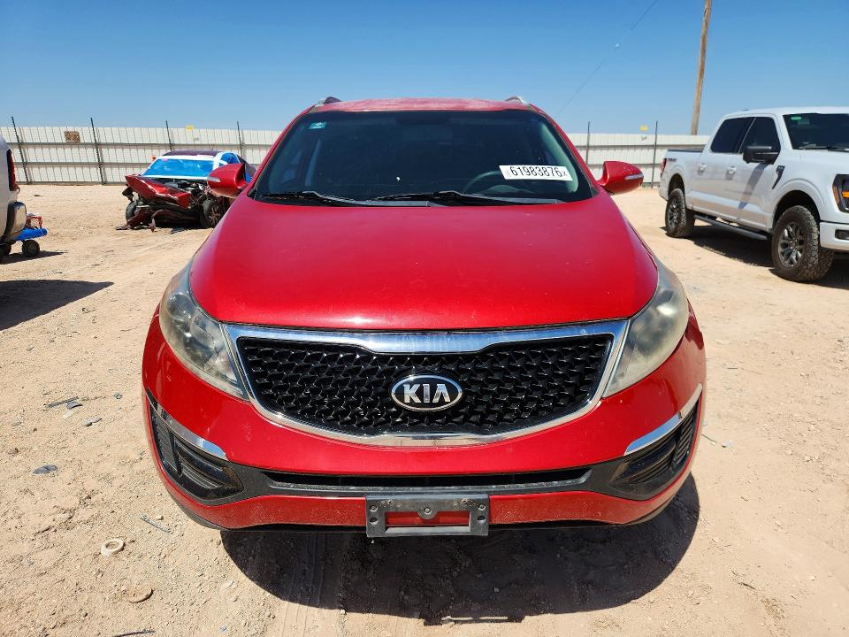 2014 Kia Sportage მანქანა იყიდება აუქციონზე, vin: KNDPB3AC5E7640898, აუქციონის ნომერი: 61983876
