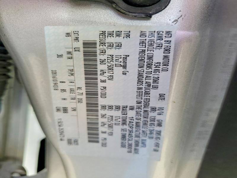 Продажа на аукционе авто 2016 Ford Focus, vin: 1FADP3R45GL380018, номер лота: 63358756
