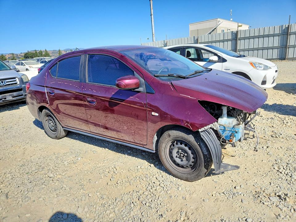2020 Mitsubishi Mirage მანქანა იყიდება აუქციონზე, vin: ML32F3FJ1LHF09874, აუქციონის ნომერი: 60462526