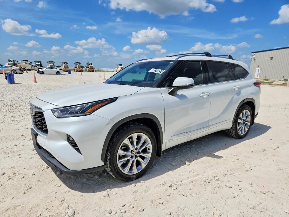 Aukcja sprzedaży 2023 Toyota Highlander Hybrid, vin: 5TDXBRCH2PS124583, numer aukcji: 59960646
