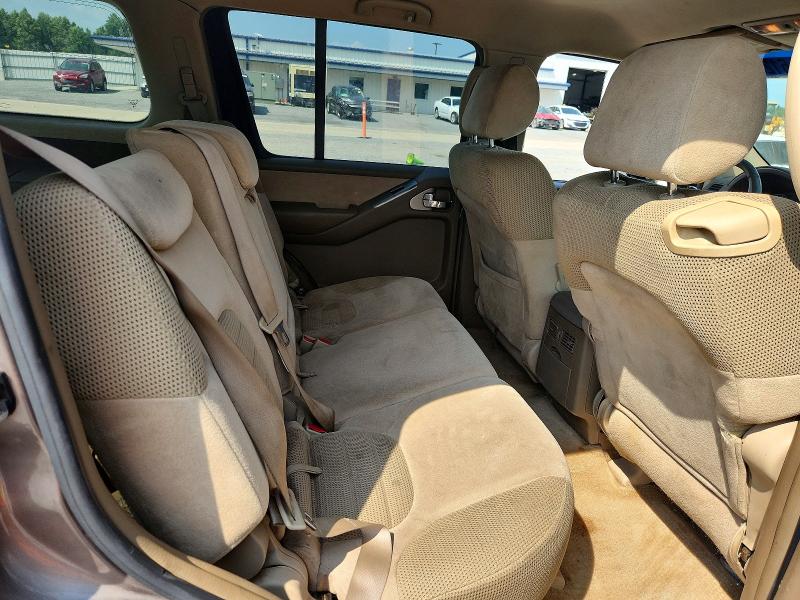 61285206 :رقم المزاد ، 5N1AR18W75C747296 vin ، 2005 Nissan Pathfinder مزاد بيع