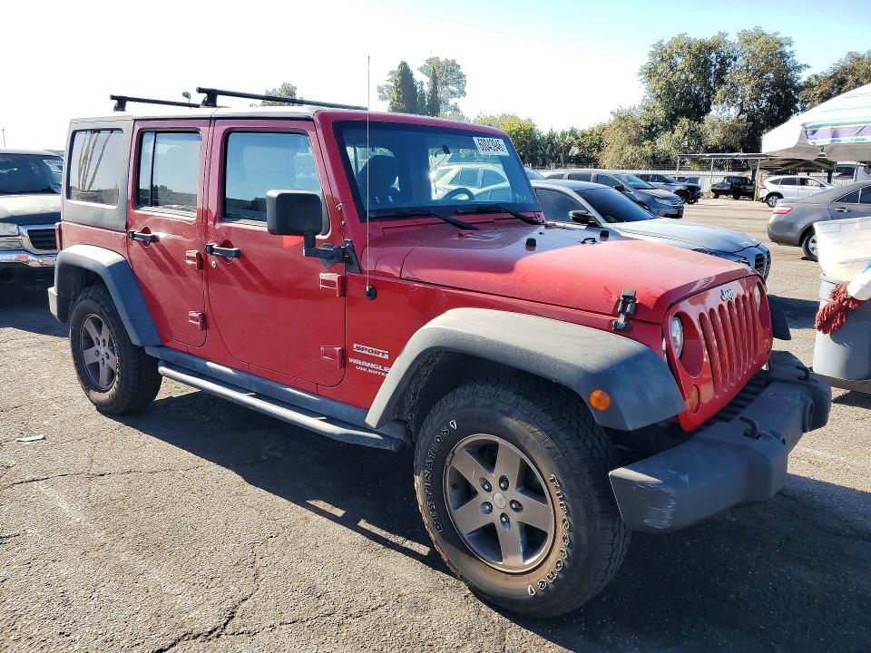Продажа на аукционе авто 2012 Jeep Wrangler Unlimited, vin: 1C4BJWDG0CL220032, номер лота: 60043946