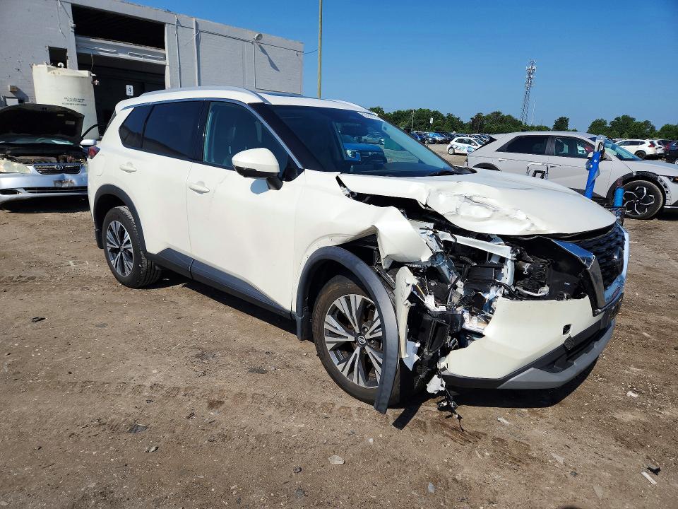 59250776 :رقم المزاد ، 5N1AT3BB2MC733288 vin ، 2021 Nissan Rogue مزاد بيع