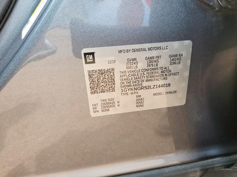 Продажа на аукционе авто 2020 Cadillac Xt5, vin: 1GYKNGRS2LZ144019, номер лота: 63228306