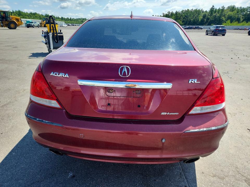 62954206 :رقم المزاد ، JH4KB16585C006807 vin ، 2005 Acura Rl مزاد بيع