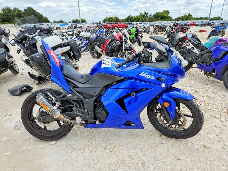 61054386 :رقم المزاد ، JKAEXMJ199DA31895 vin ، 2009 Kawasaki Ex250 مزاد بيع