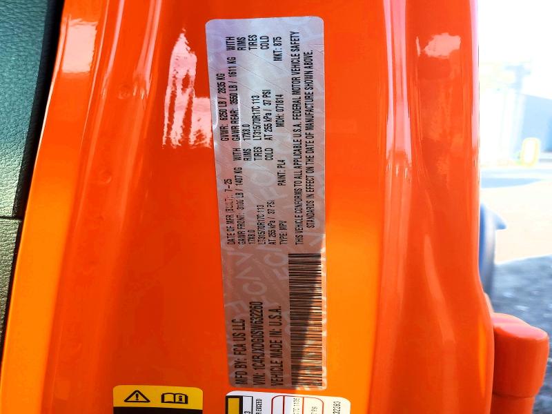 Auction sale of the 2025 Jeep Wrangler, vin: 1C4RJXDG0SW632260, lot number: 62019776