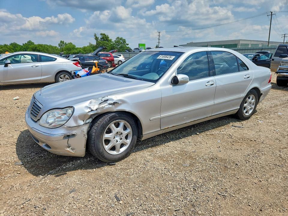 2000 Mercedes-benz S მანქანა იყიდება აუქციონზე, vin: WDBNG75J7YA106400, აუქციონის ნომერი: 61698426