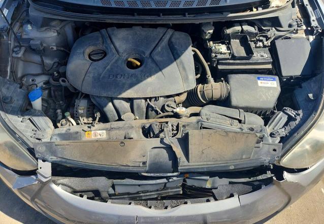 2012 Hyundai Elantra მანქანა იყიდება აუქციონზე, vin: KMHDH4AE1CU296411, აუქციონის ნომერი: 59131586