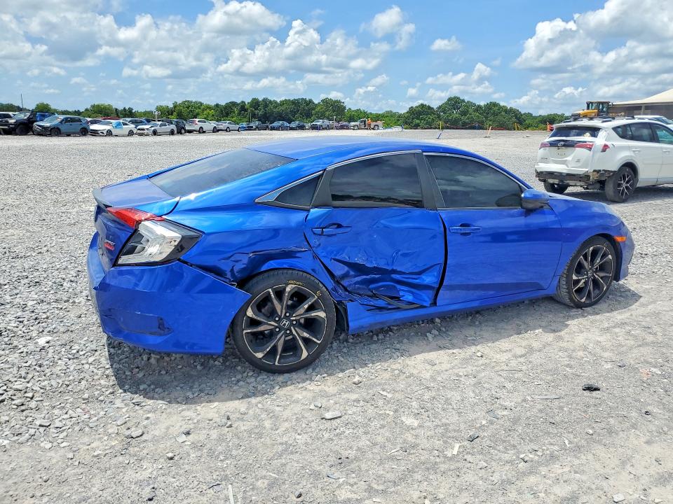 2019 Honda Civic მანქანა იყიდება აუქციონზე, vin: 19XFC2F82KE012977, აუქციონის ნომერი: 61968126