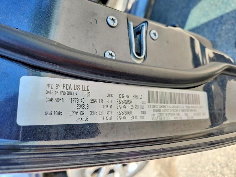 Продажа на аукционе авто 2015 Ram 1500, vin: 1C6RR7LT9FS775770, номер лота: 61962916