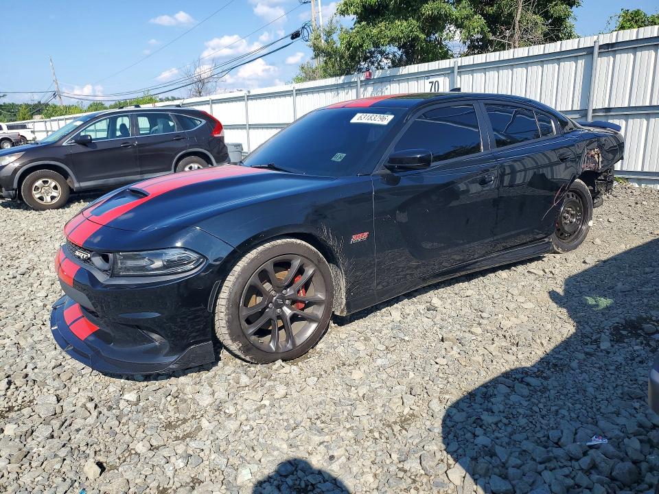 63183296 :رقم المزاد ، 2C3CDXGJ8MH544180 vin ، 2021 Dodge Charger مزاد بيع