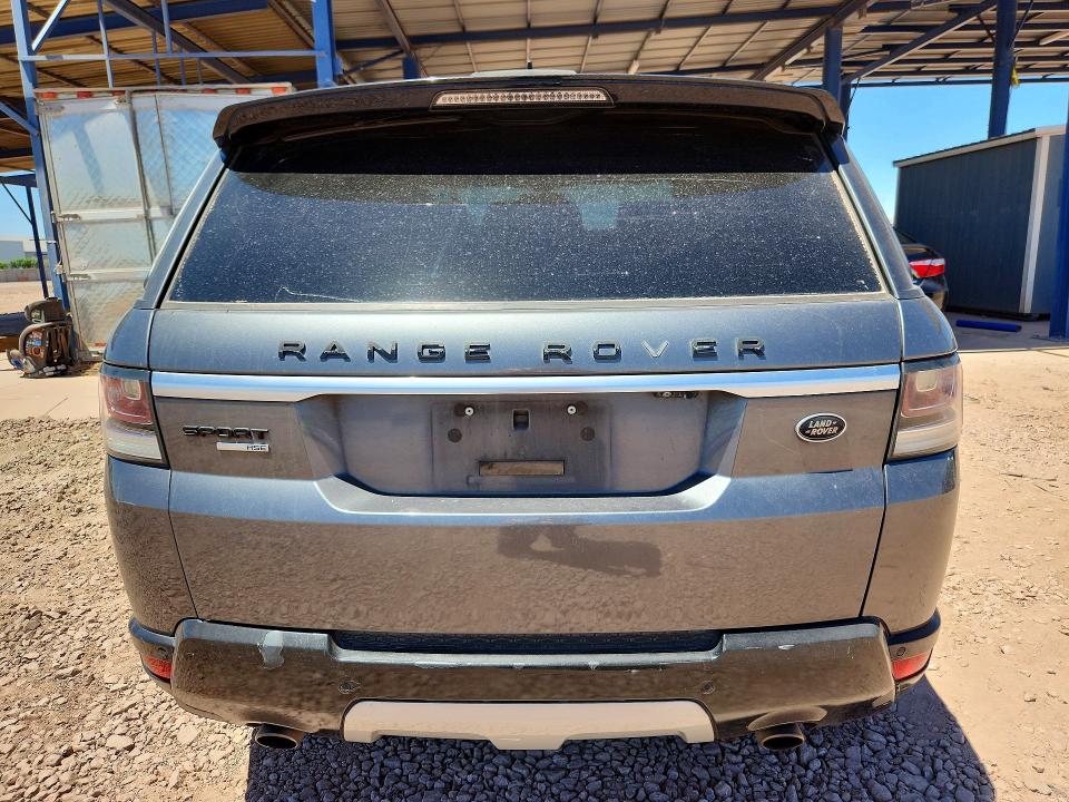 2016 Land Rover Range Rover Sport მანქანა იყიდება აუქციონზე, vin: SALWR2PF4GA115168, აუქციონის ნომერი: 85964035