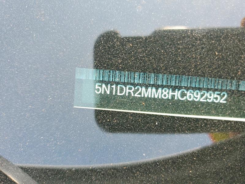 61447306 :رقم المزاد ، 5N1DR2MM8HC692952 vin ، 2017 Nissan Pathfinder مزاد بيع