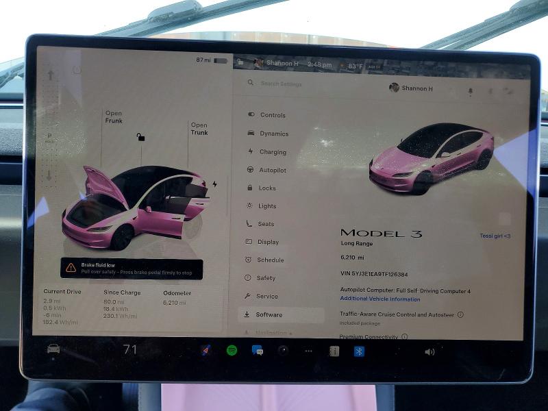 Продаж на аукціоні авто 2026 Tesla Model 3, vin: 5YJ3E1EA9TF126384, номер лоту: 60897606