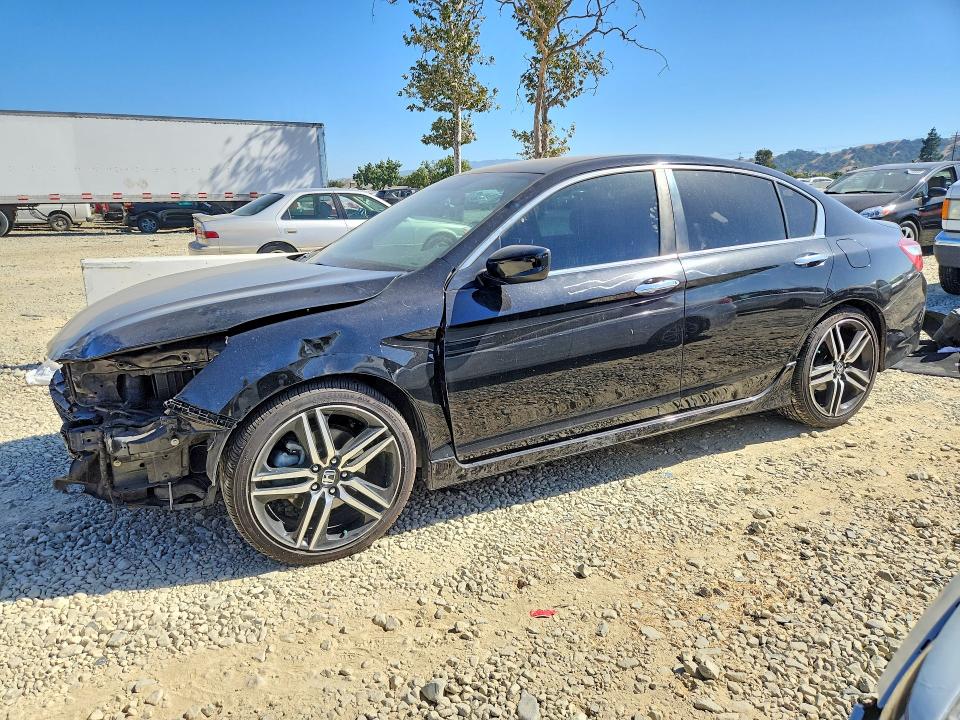 Auction sale of the 2017 Honda Accord, vin: 1HGCR2F16HA014166, lot number: 61031496