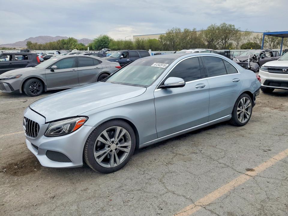 2015 Mercedes-benz C მანქანა იყიდება აუქციონზე, vin: 55SWF4JB7FU068563, აუქციონის ნომერი: 61342616