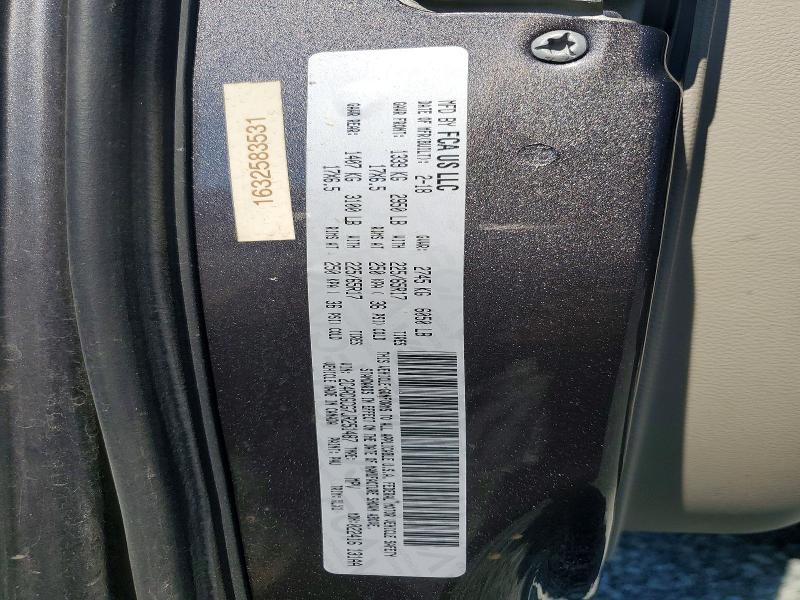 62304926 :رقم المزاد ، 2C4RDGCG7JR251487 vin ، 2018 Dodge Grand Caravan مزاد بيع