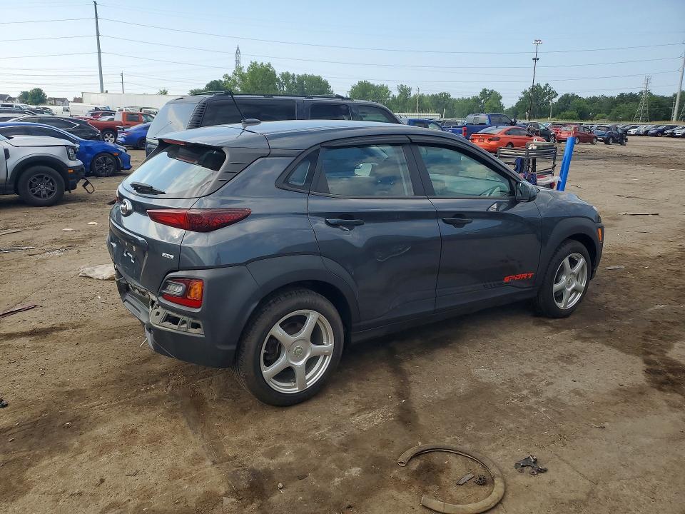 60172186 :رقم المزاد ، KM8K1CAA6KU299113 vin ، 2019 Hyundai Kona مزاد بيع