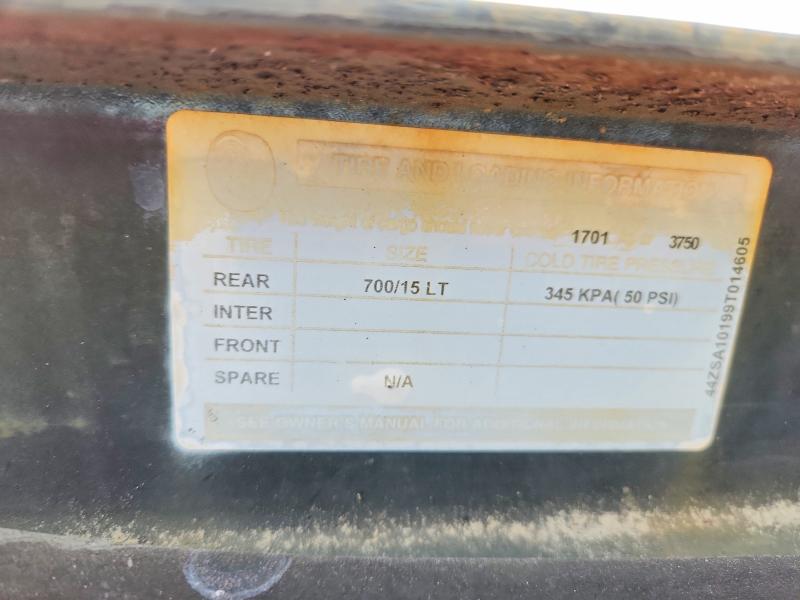 60574716 :رقم المزاد ، 44ZSA10199T014605 vin ، 2009 Unknown Unknown مزاد بيع