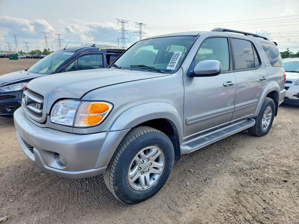 Продаж на аукціоні авто 2003 Toyota Sequoia, vin: 5TDBT48A03S193336, номер лоту: 61819356