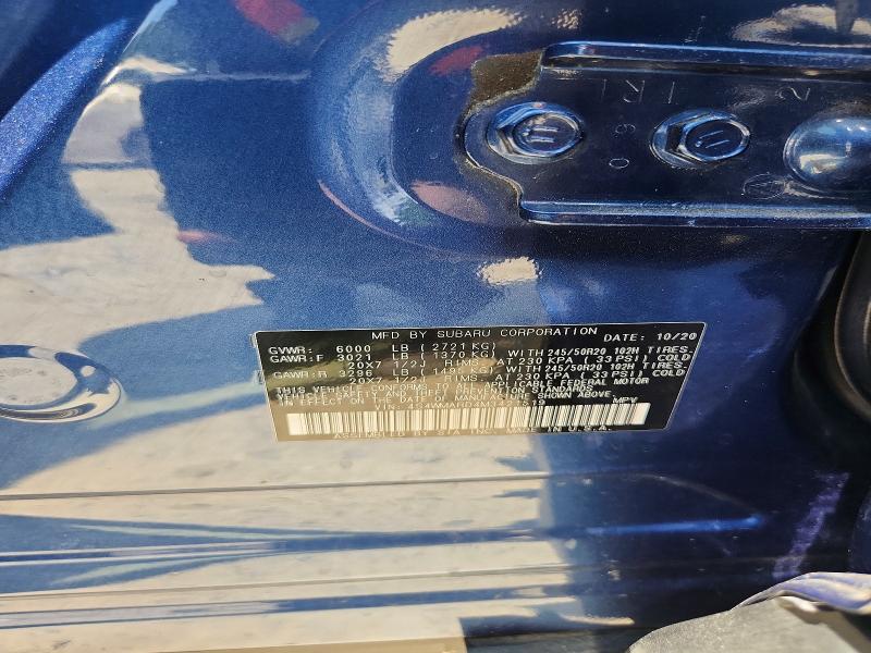 Aukcja sprzedaży 2021 Subaru Ascent, vin: 4S4WMARD4M3421519, numer aukcji: 60352206