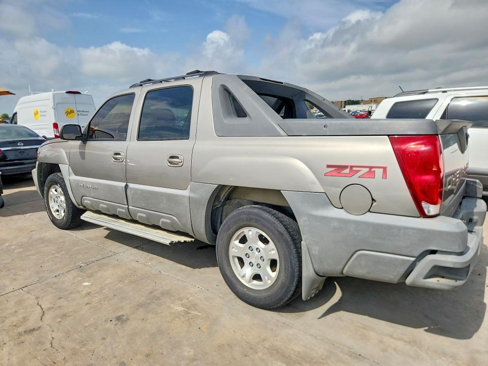 61354926 :رقم المزاد ، 3GNEK13T62G113131 vin ، 2002 Chevrolet Avalanche مزاد بيع
