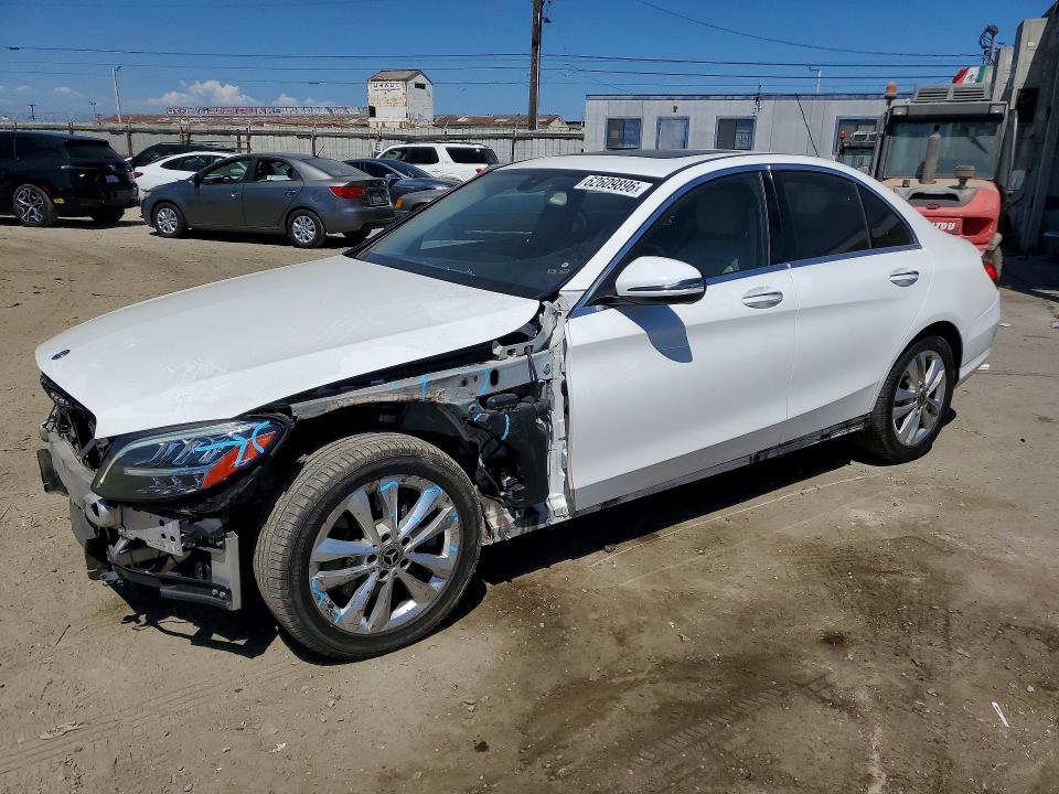 62609896 :رقم المزاد ، 55SWF8DBXKU284081 vin ، 2019 Mercedes-benz C مزاد بيع