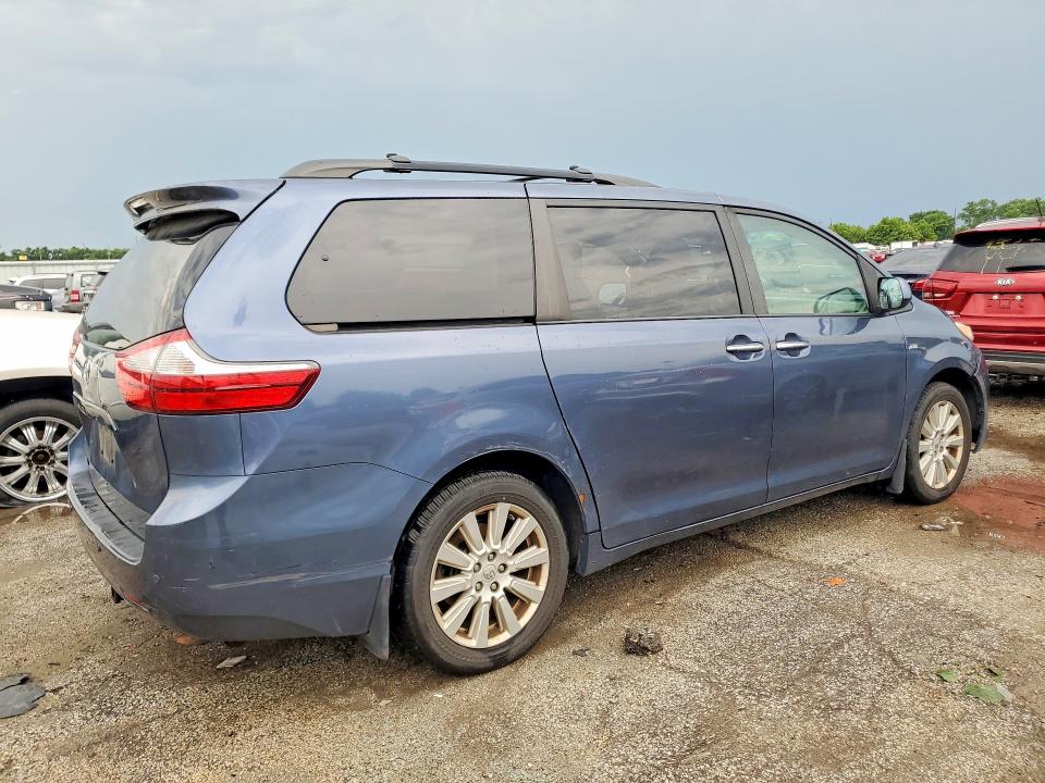 2017 Toyota Sienna მანქანა იყიდება აუქციონზე, vin: 5TDDZ3DC4HS180072, აუქციონის ნომერი: 62628416
