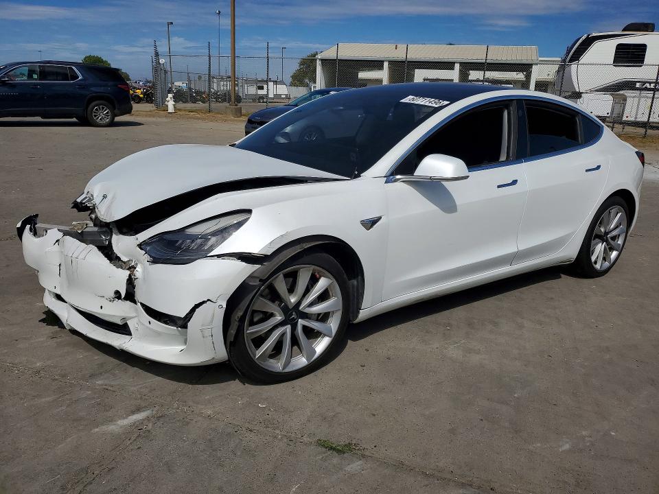 Aukcja sprzedaży 2019 Tesla Model 3, vin: 5YJ3E1EA1KF446524, numer aukcji: 60711496