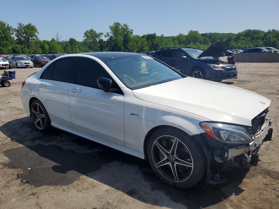 2017 Mercedes-benz C მანქანა იყიდება აუქციონზე, vin: 55SWF6EB5HU230179, აუქციონის ნომერი: 58781316