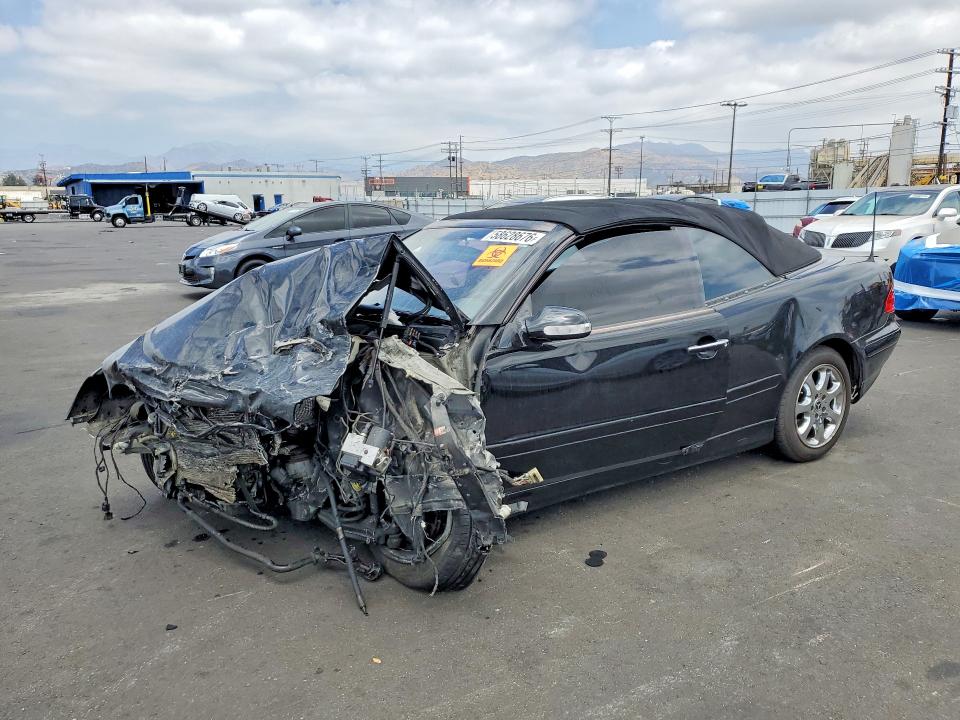 2002 Mercedes-benz Clk მანქანა იყიდება აუქციონზე, vin: WDBLK65G12T123029, აუქციონის ნომერი: 58628676