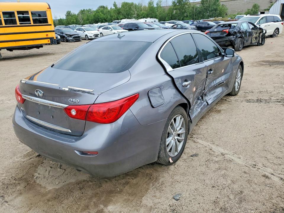 Продажа на аукционе авто 2014 Infiniti Q50, vin: JN1BV7AR8EM681933, номер лота: 61753576