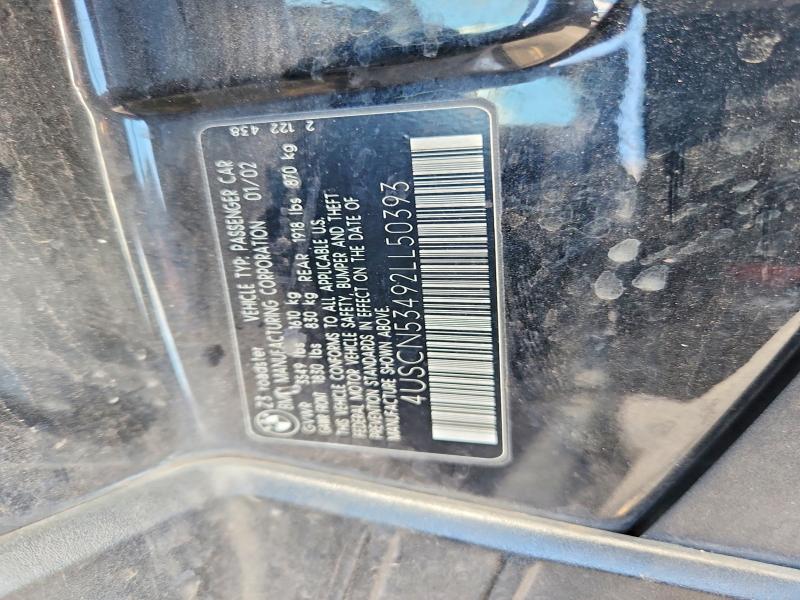 Продаж на аукціоні авто 2002 Bmw Z3, vin: 4USCN53492LL50393, номер лоту: 60217616