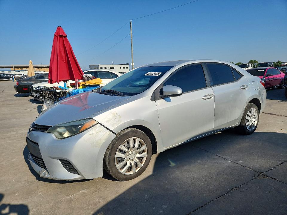Aukcja sprzedaży 2014 Toyota Corolla, vin: 5YFBURHE8EP010905, numer aukcji: 62075466