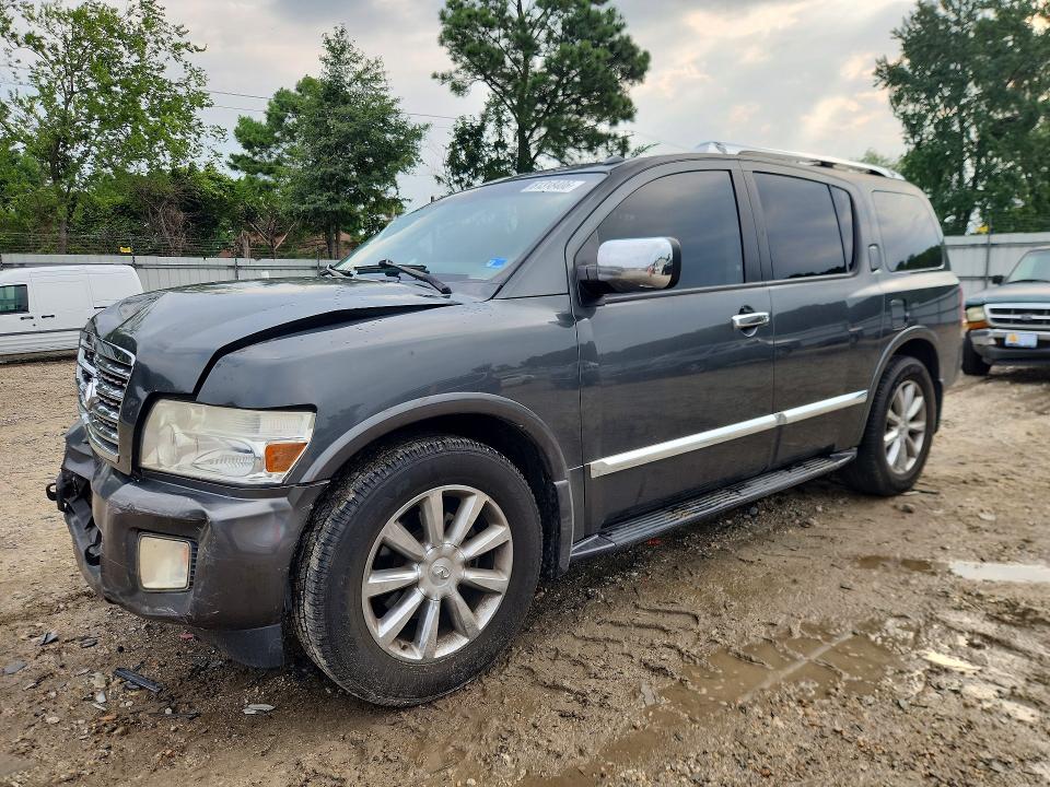 2008 Infiniti Qx56 მანქანა იყიდება აუქციონზე, vin: 5N3AA08D98N910563, აუქციონის ნომერი: 61318406