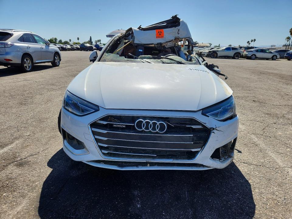 Продаж на аукціоні авто 2021 Audi A4, vin: WAUABAF49MA069376, номер лоту: 61407096