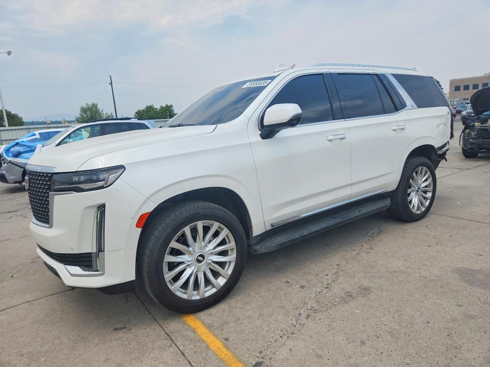 2022 Cadillac Escalade მანქანა იყიდება აუქციონზე, vin: 1GYS4AKL1NR322881, აუქციონის ნომერი: 59980836