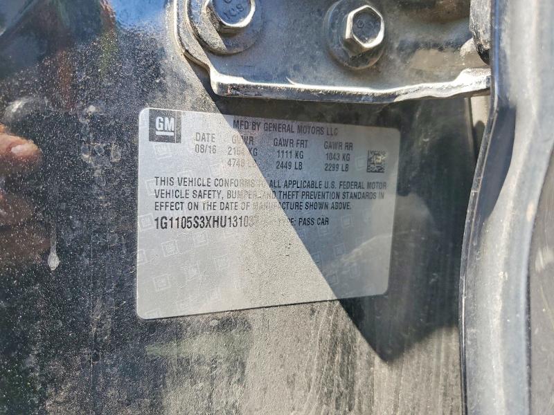 Продаж на аукціоні авто 2017 Chevrolet Impala, vin: 1G1105S3XHU131037, номер лоту: 61480376