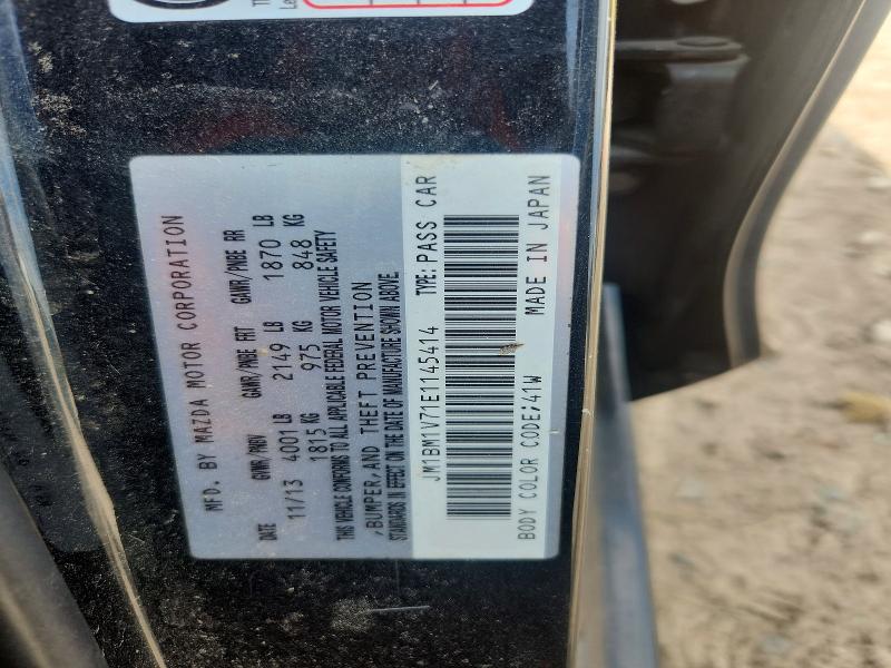 Aukcja sprzedaży 2014 Mazda 3, vin: JM1BM1V71E1145414, numer aukcji: 61130256