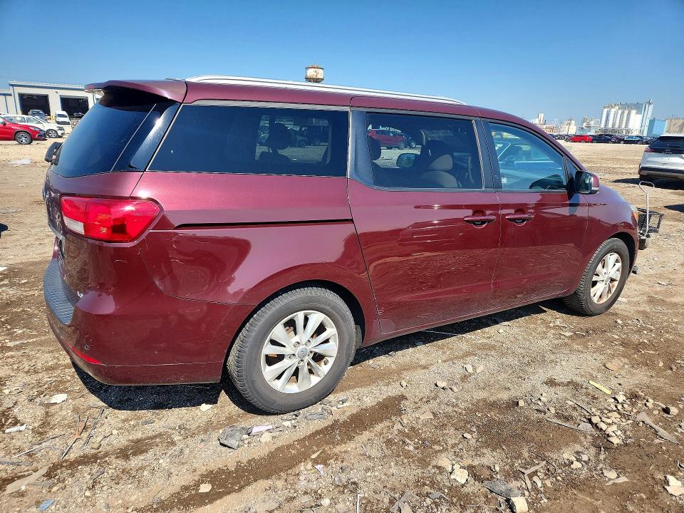 59874406 :رقم المزاد ، KNDMB5C15G6082795 vin ، 2016 Kia Sedona مزاد بيع